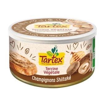 Pâté végétal aux Champignons - 125g - Tartex