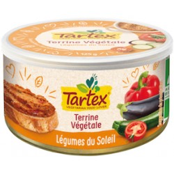 Terrine Végétale Légumes du Soleil Bio - 125g - Tartex