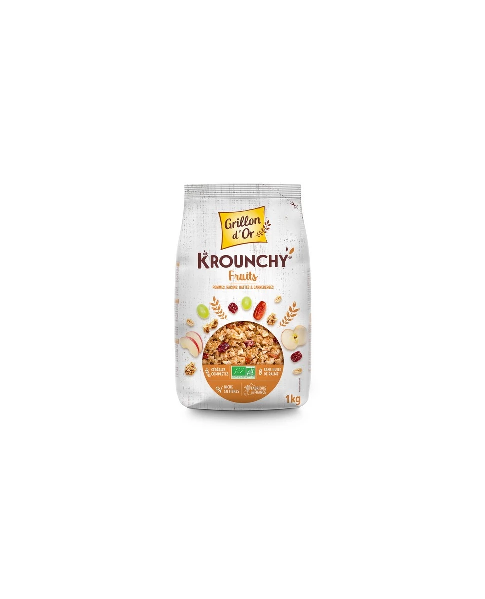 Krounchy aux Fruits - 1kg - Grillon d'Or