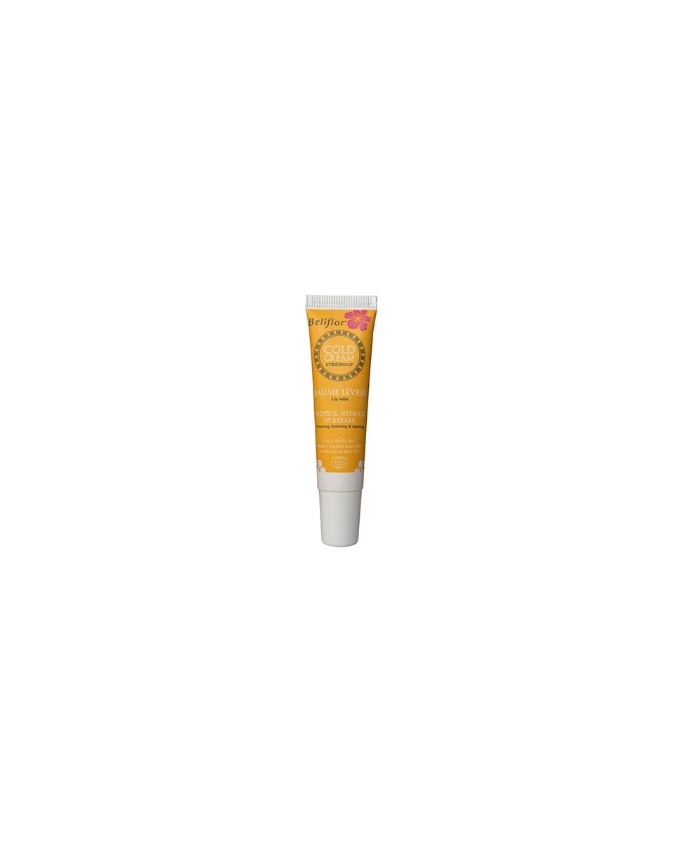 Baume Levres Cold Cream Tube Bio - 12ml - Beliflor