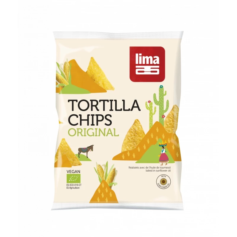 Tortilla Chips Original - 90g - Holle