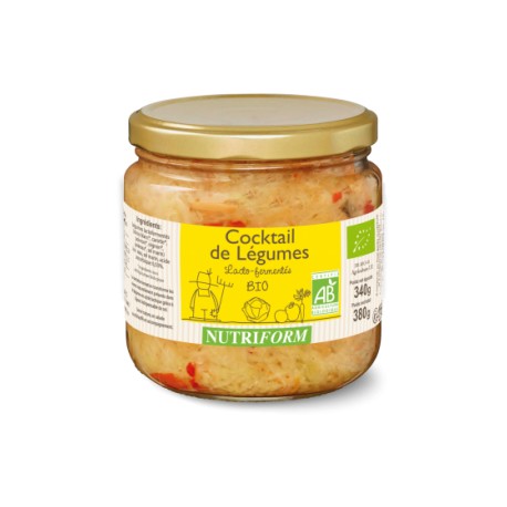 Cocktail de Légumes Lacto-fermenté - 380g - Nutriform