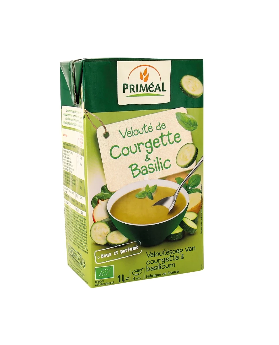 Velouté de Courgette & Basilic - 1L - Priméal