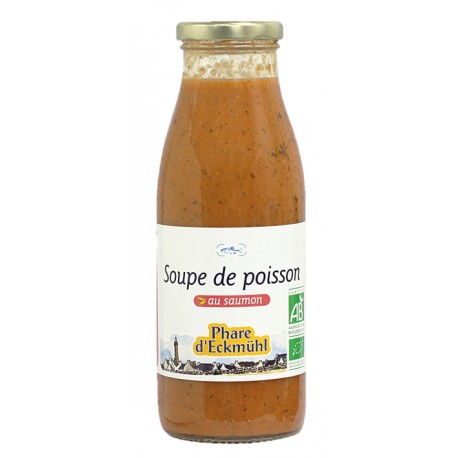 Soupe de Poisson au Saumon - 500g - Phare d'Eckmühl