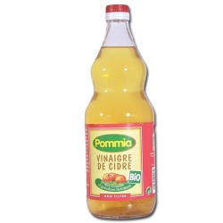 Vinaigre de Cidre Non Filtré 5° - 1L - Pommia