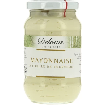 Mayonnaise à l'Huile de Tournesol - 245g - Delouis