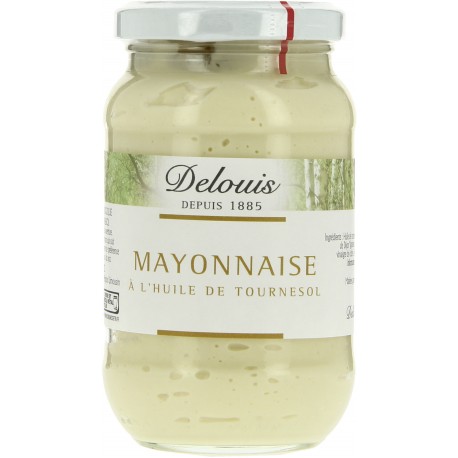 Mayonnaise à l'Huile de Tournesol - 245g - Delouis