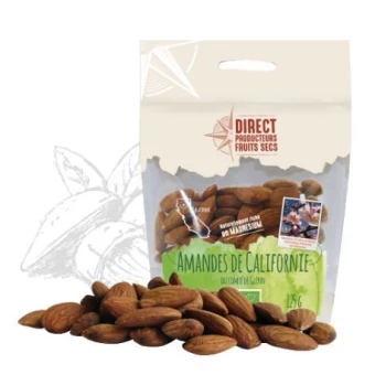 Amandes Californie - 125g - Direct Producteurs Fruits Secs
