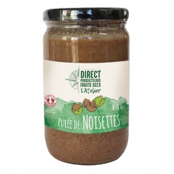 Purée Noisettes - 650g - Direct Producteurs Fruits Secs