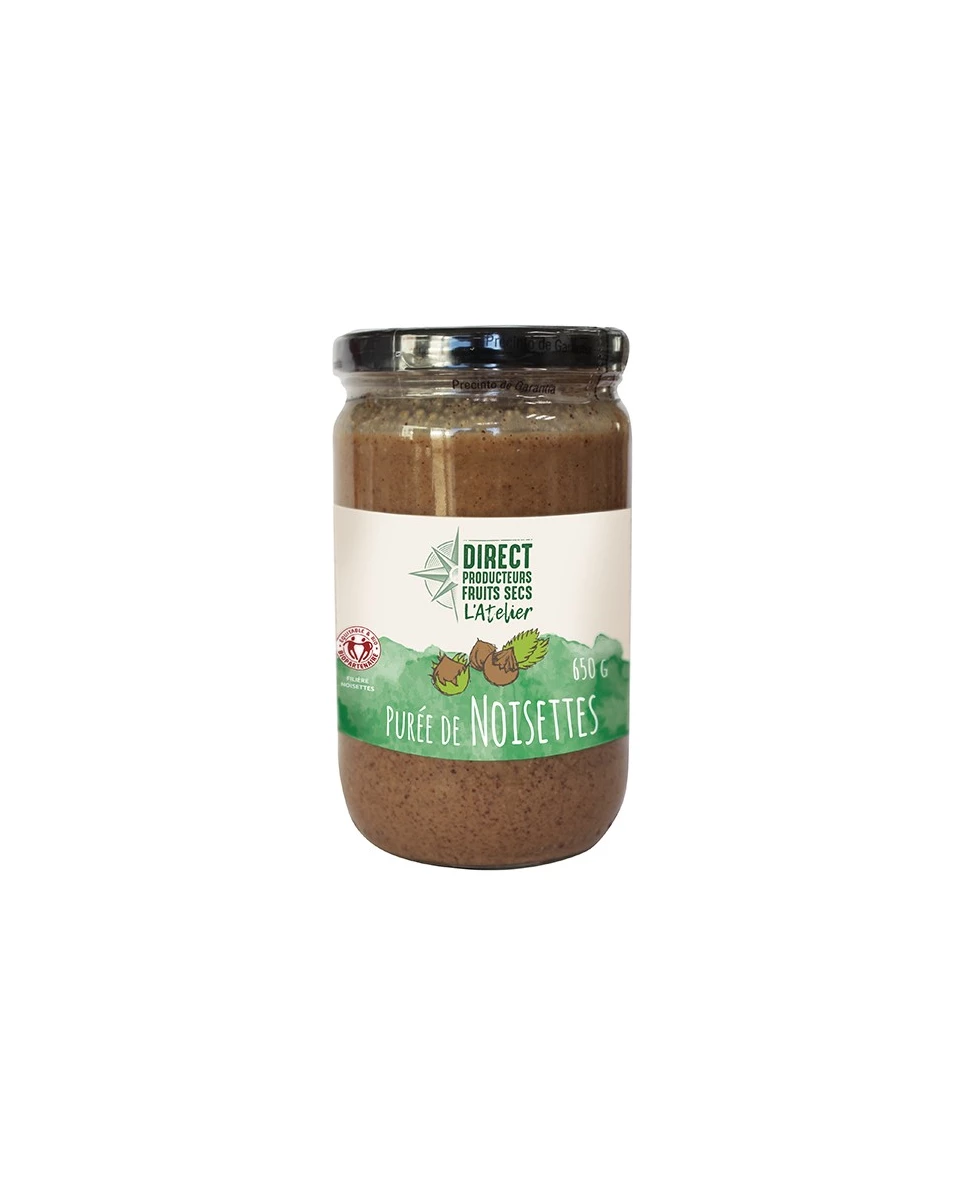 Purée Noisettes - 650g - Direct Producteurs Fruits Secs