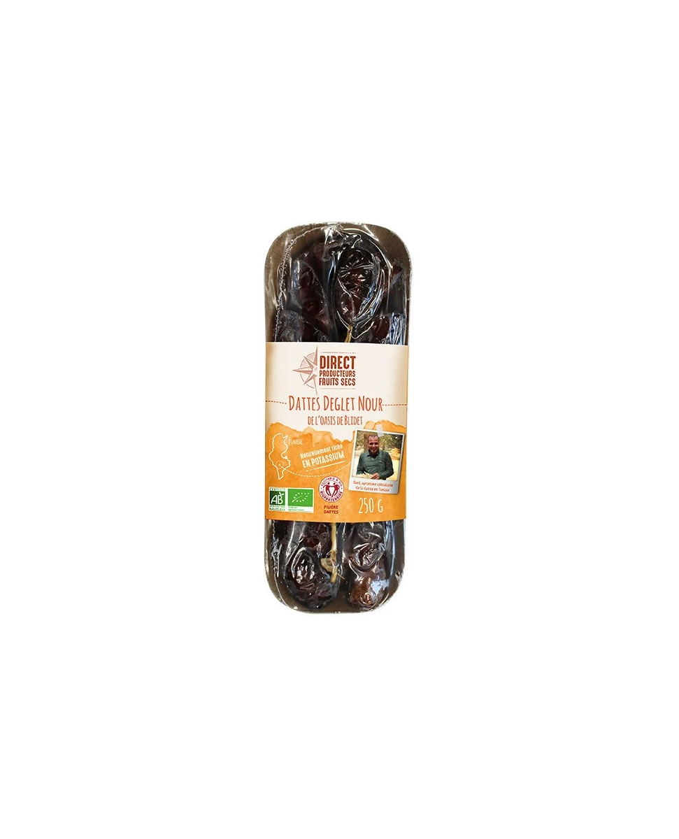 Dattes Deglet Nour - 250g - Direct Producteurs Fruits Secs