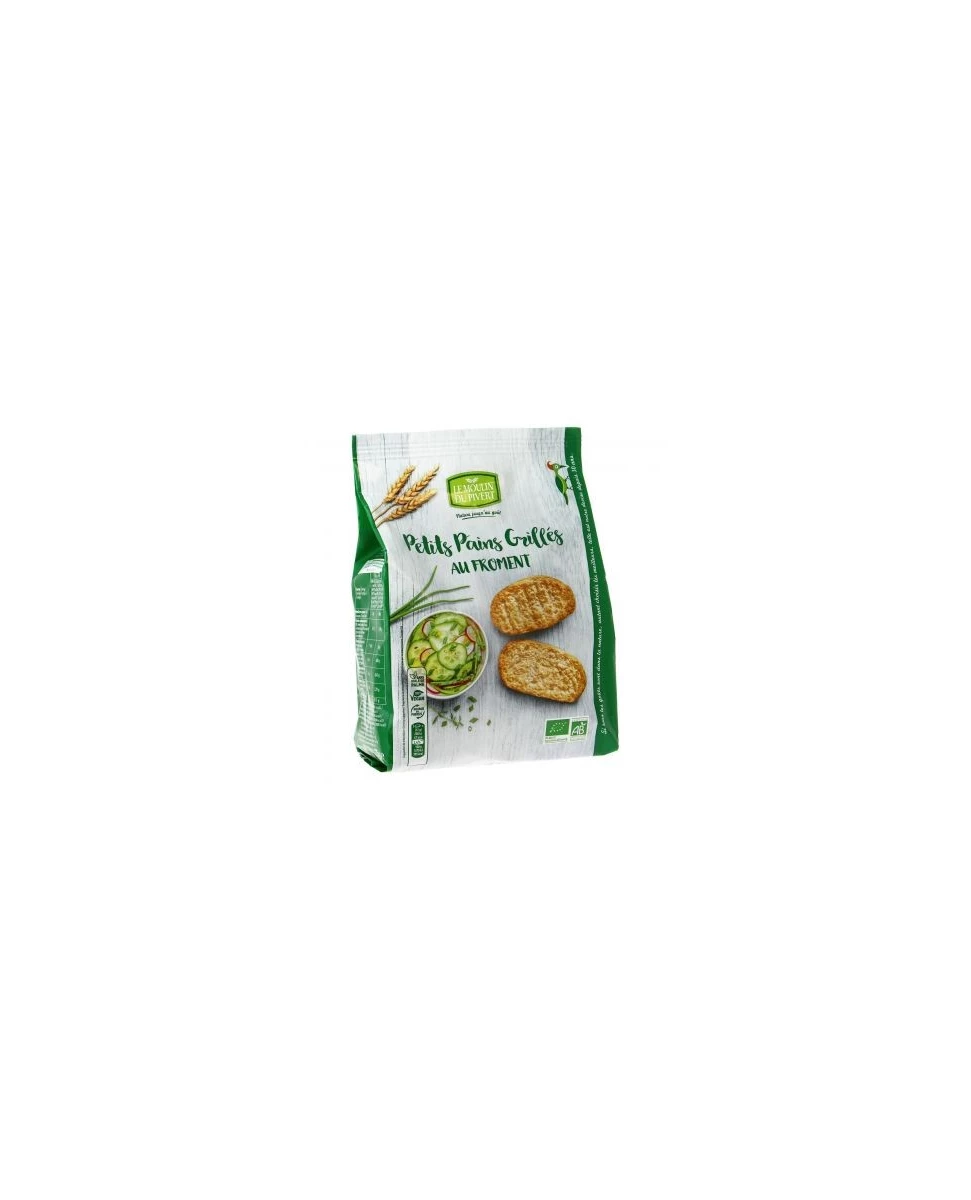 Petits Pains Grilles au Froment - 225g - Le Moulin du Pivert