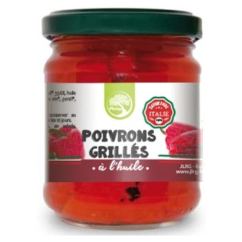 Poivrons Grillés - 190g - Philia