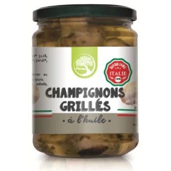 Champignons Grillés à l'Huile - 190g - Philia