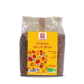 Graines de Lin Brun 250g-Celnat