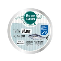 Thon Blanc au Naturel - 160g - Bonne Nature