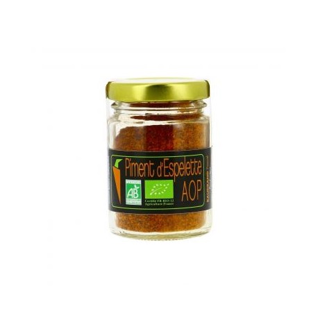 Poudre de Piment d'Espelette AOP - 45g