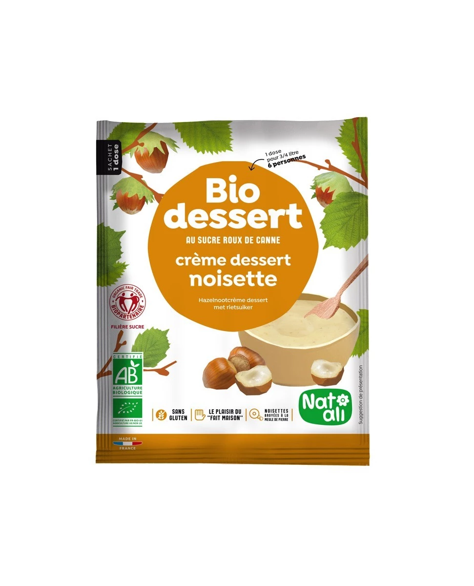 Préparation pour Crème Noisette - 60g - Natali