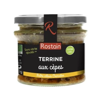 Terrine aux Cèpes - 180g - Rostain