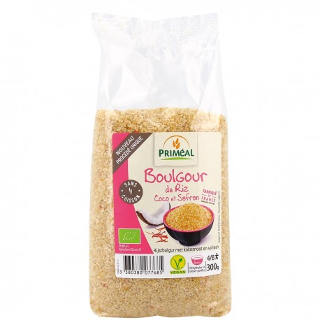 Boulgour de Riz Coco Safran - 300g - Priméal