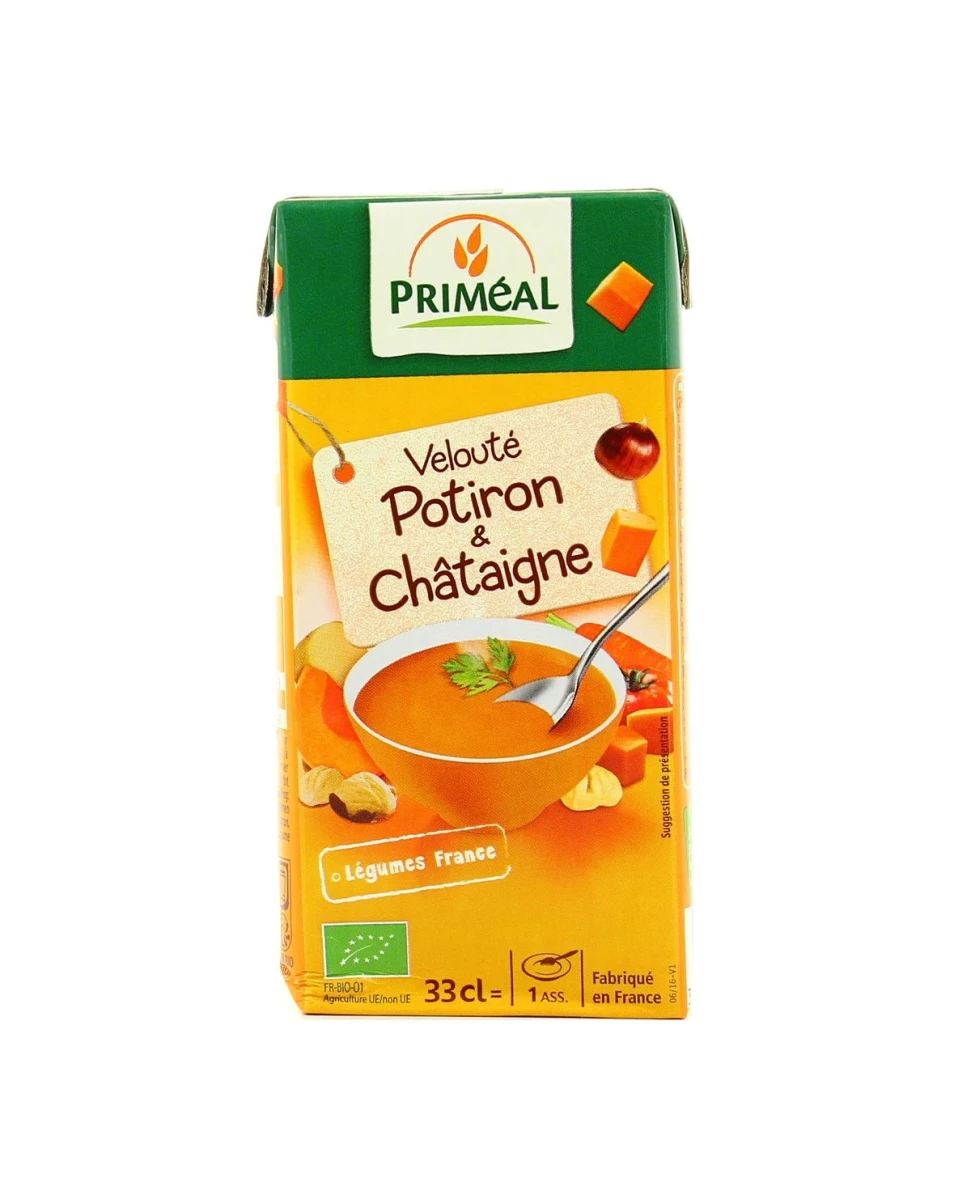 Velouté Potiron & Châtaigne - 33cl - Priméal