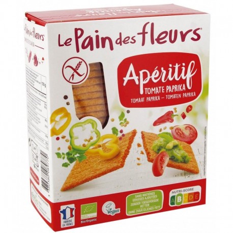 Tartine Craquante Apéritif Tomate Paprika - 150g - Le Pain des Fleurs