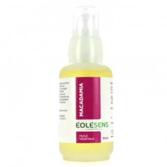 Huile Végétale de Macadamia - 50ml - Eolesens