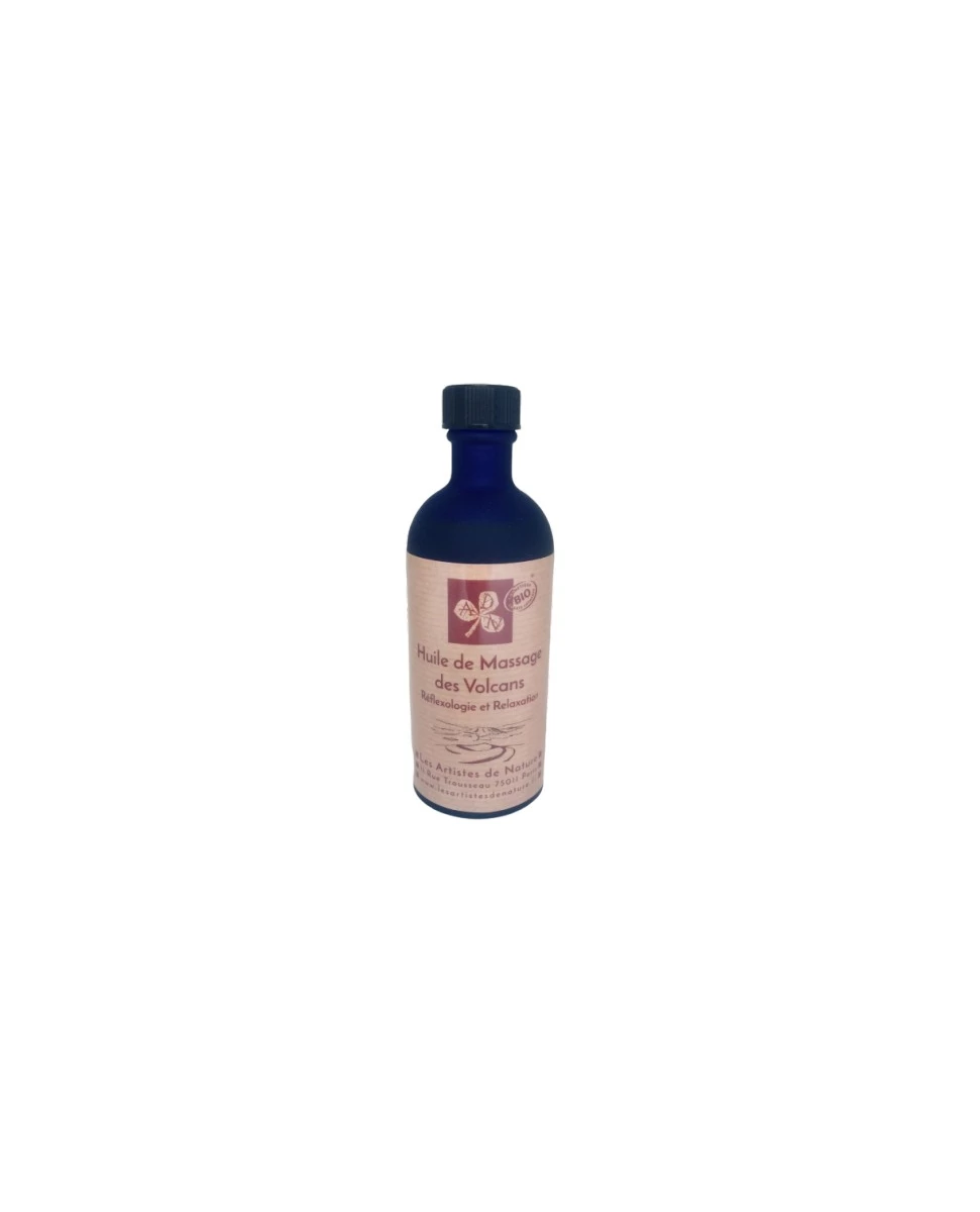 Huile de Massage des Volcans - 100ml - Les Artistes De Nature