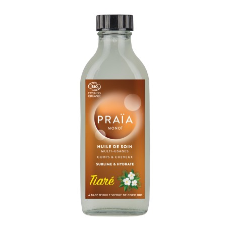 Huile De Soin Multi-Usage Tiaré - 100ml - Praïa