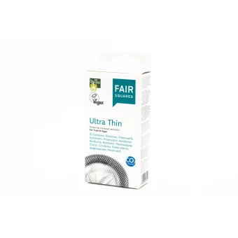 Préservatifs Ultra Fin Végan Équitable - x10 - Fair Squared