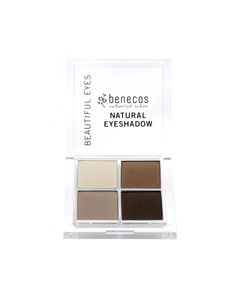 Fard à Paupière 4 Couleurs - Coffee & Cream - Benecos