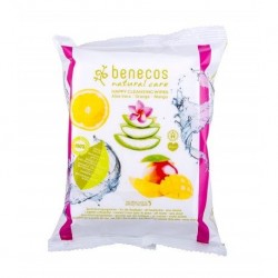 Lingettes Nettoyantes Visage - 25 Unités - Benecos