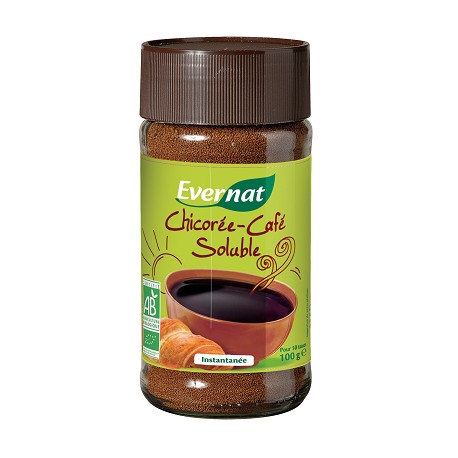 Chicorée-Café Soluble 100g-Evernat