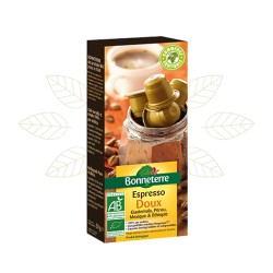 Capsules Espresso Doux 50g-Bonneterre