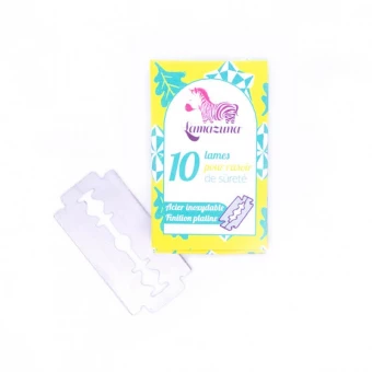 Recharge Lames pour Rasoir de Sureté -  10 Lames - Lamazuna