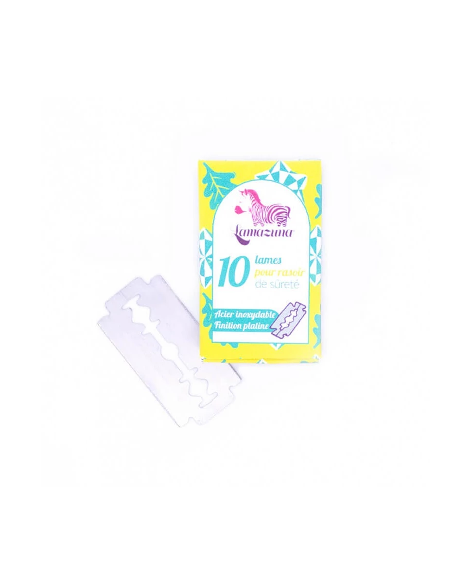 Recharge Lames pour Rasoir de Sureté -  10 Lames - Lamazuna