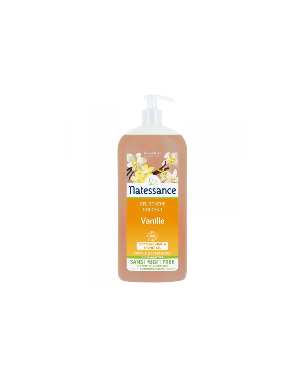 Gel Douche Vanille Douceur - 1l - Natessance
