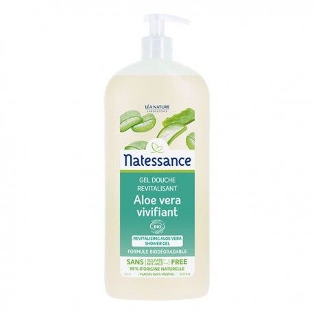 Gel Douche Aloé Vera Revitalisant - 1l - Natessance