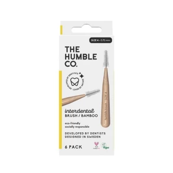 Brosse Interdentaire Jaune 0,7mm - x6 - The Humble Co