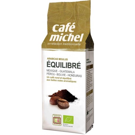 Arabicas Moulus Equilibré 250g-Café Michel