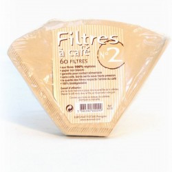 Filtres à Café n°2 (60 filtres)-Euronat