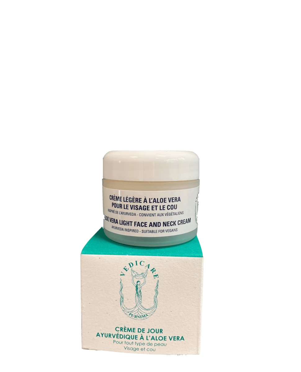 Crème Légère à l'Aloe Vera - 50g - Vedicare