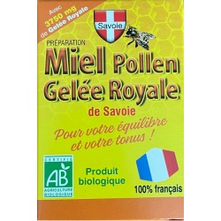 Miel Pollen Gelée Royale Savoie - 125g - Miellerie Des Alpes