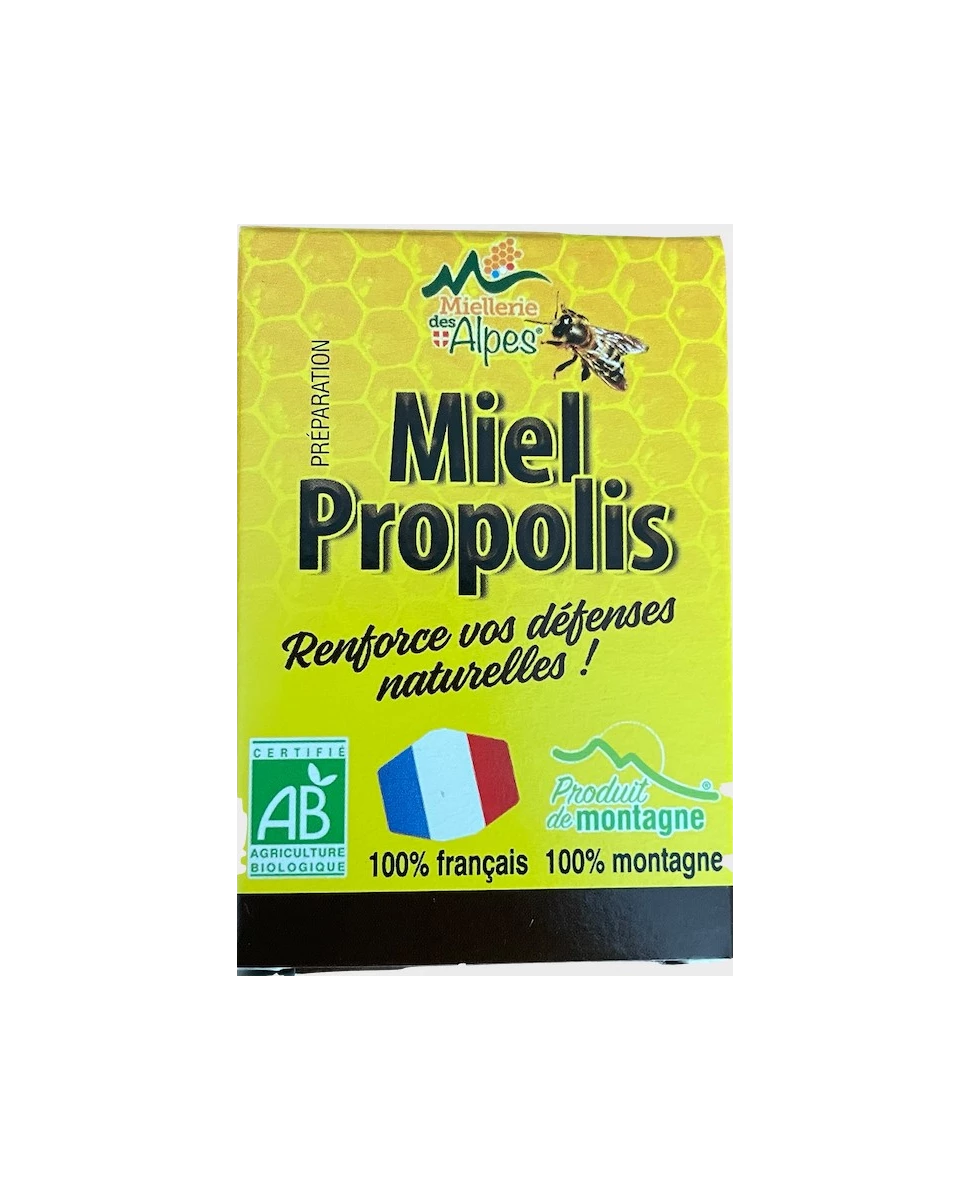 Miel Propolis - 125g - Mieillerie Des Alpes