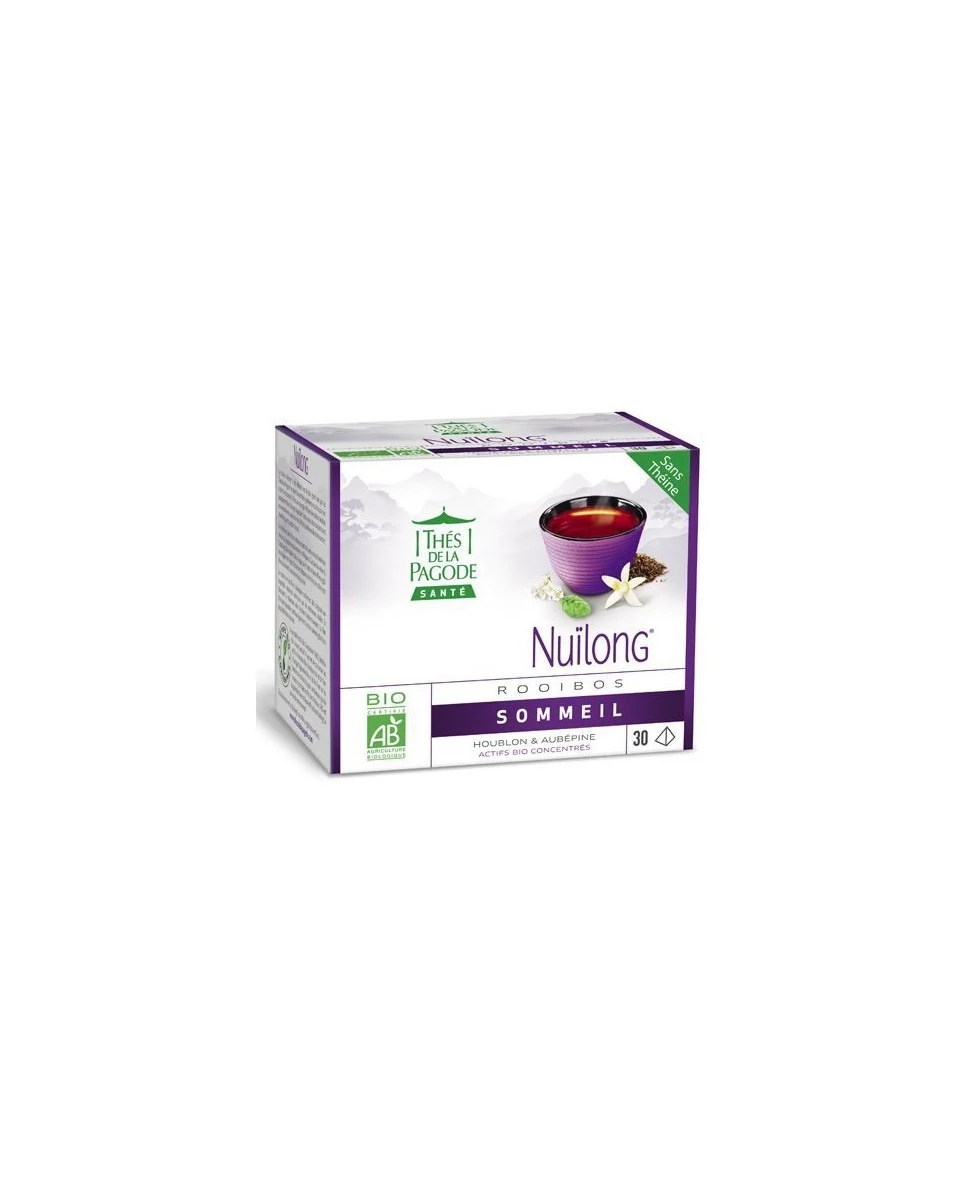Nuilong Rooibos Sommeil - 18 Infusettes - Thés de la Pagode