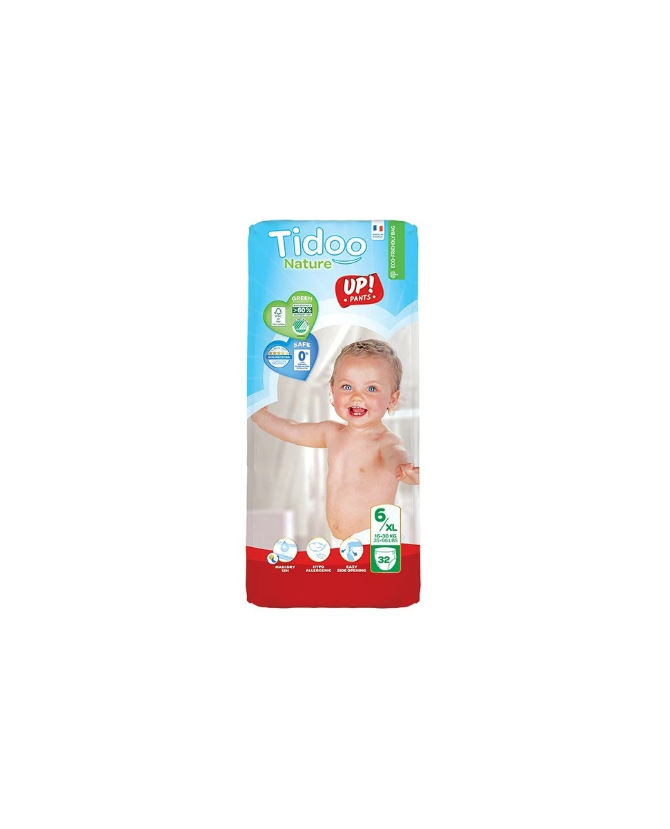 Culottes Apprentissage T6/XL 16-30kg - 32 couches - Tidoo