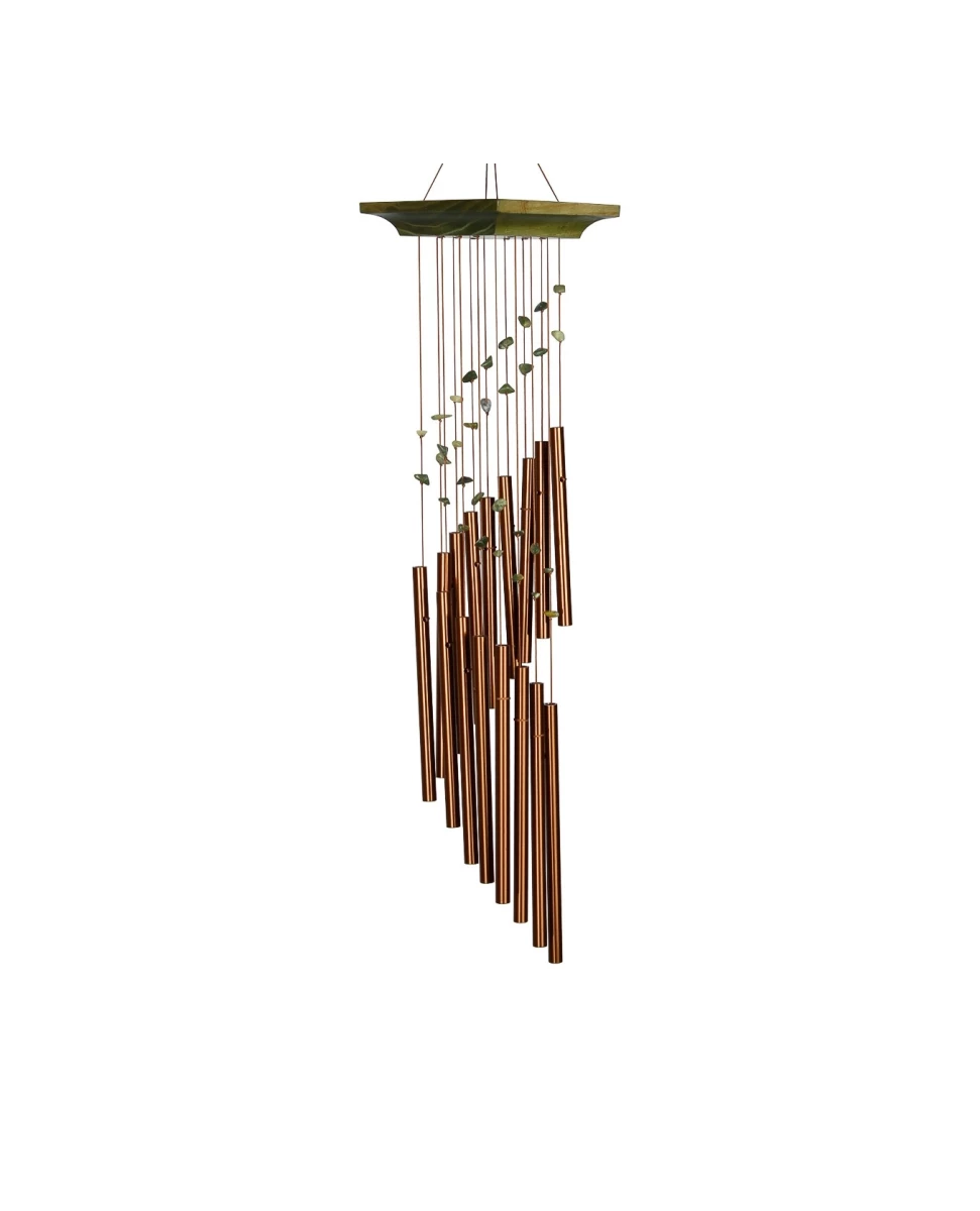 Carillon à Vent Spirale Mystique - Jade - Tierra Zen