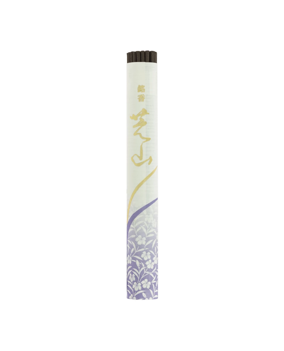Encens Rouleau Meiko Shibayama Santal et Herbes - 50 Bâtonnets - Tierra Zen