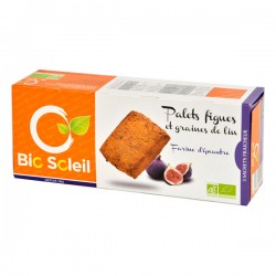 Palets Bio Figues et Graines de Lin 165g-Bio Soleil