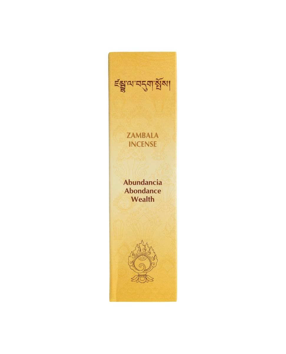 Encens Zambala Abondance - 20 Bâtonnets - Tierra Zen